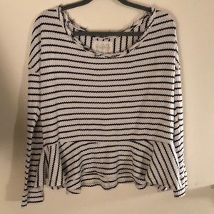 Free People Striped Sweater